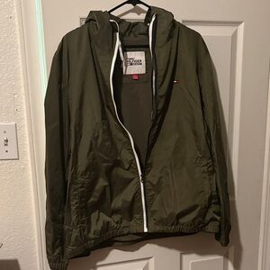 Tommy Hilfiger Men's Green Windbreaker